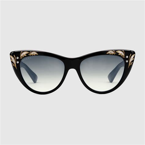 Gucci Women's Cat Eye Sunglasses 